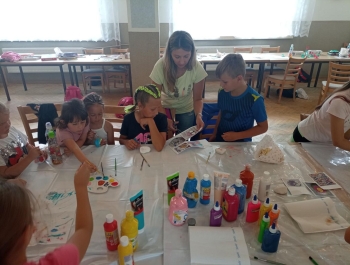 Wakacyjne zajęcia z GOK - podsumowanie - zdjęcie48