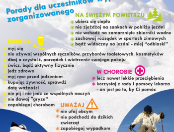 PSSE w Żywcu - akcja Bezpieczne ferie 2022 - zdjęcie1