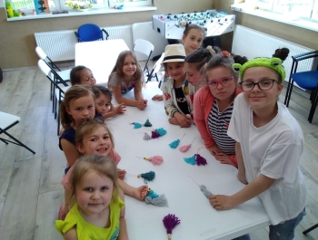 Zajęcia kreatywne w Świetlicy                   Młodzieżowej w Rychwałdzie - zdjęcie2