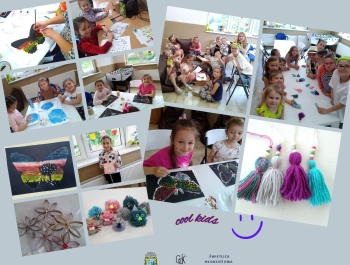 Zajęcia kreatywne w Świetlicy                   Młodzieżowej w Rychwałdzie - zdjęcie1