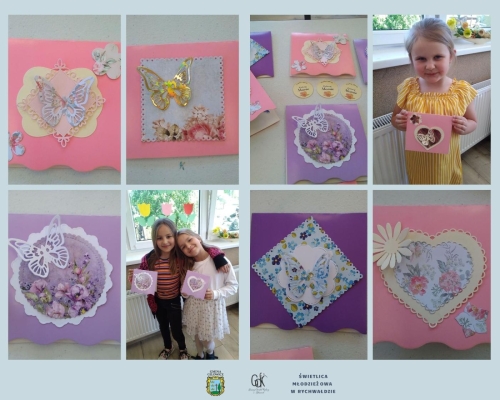 Zajęcia kreatywne w Świetlicy                   Młodzieżowej w Rychwałdzie