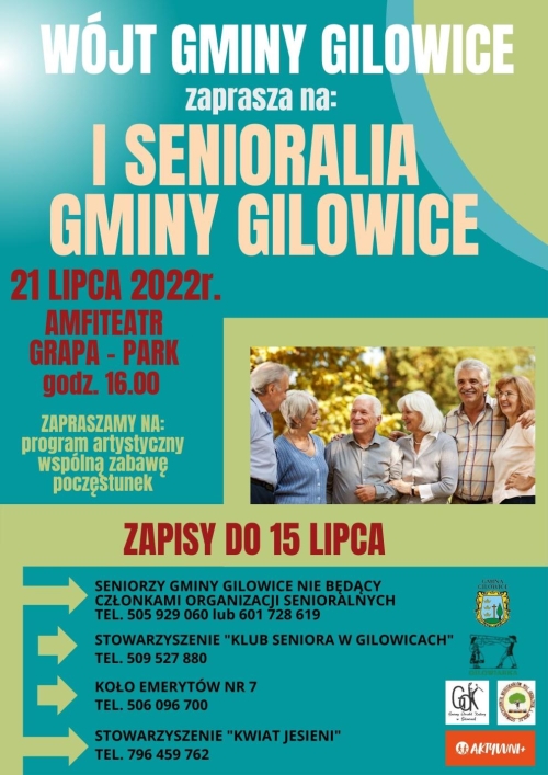 I SENIORALIA w GMINIE GILOWICE