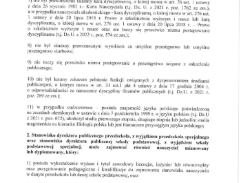 KONKURS na dyrektora szkoły w Rychwałdzie - zdjęcie3