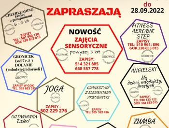 Zajęcia odbywające się w Gminnym Ośrodku Kultury w Gilowicach 2022/2023 - zdjęcie4