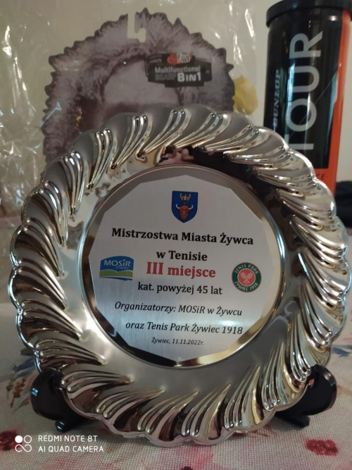 <strong>Tenisista z Gilowic z medalem w Mistrzostwach Żywca</strong>