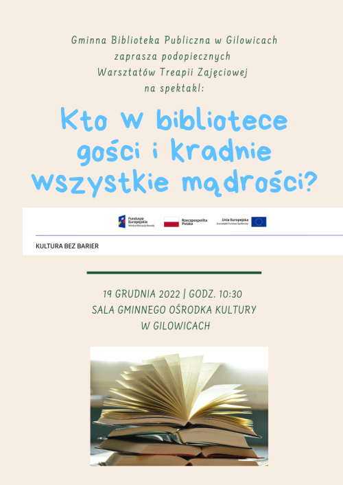 Zaproszenie na Spektakl