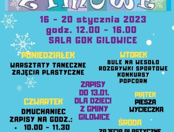 FERIE 2023 W GMINIE GILOWICE - zdjęcie1