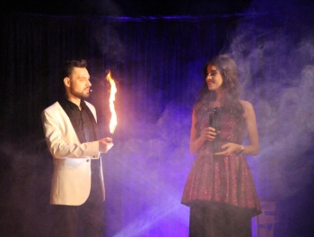 Magiczny wieczór w GOK Gilowice - Magik Mitoraj - zdjęcie3