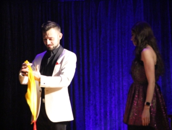 Magiczny wieczór w GOK Gilowice - Magik Mitoraj - zdjęcie4