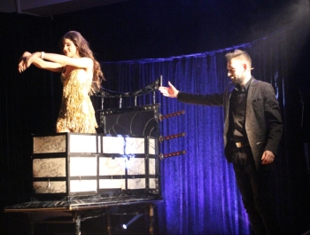 Magiczny wieczór w GOK Gilowice - Magik Mitoraj - zdjęcie15