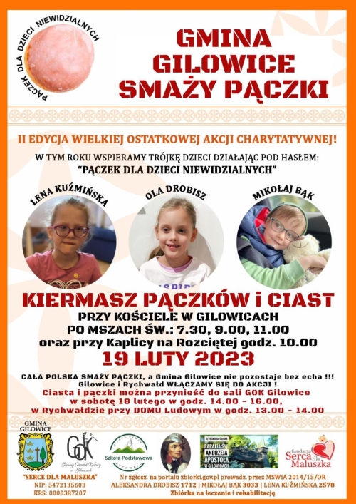 Gmina Gilowice smaży pączki!
