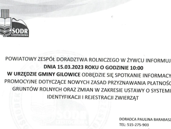 SPOTKANIE INFORMACYJNO -PROMOCYJNE - zdjęcie1