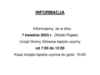 INFORMACJA - zdjęcie1