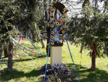 RAJD ROWEROWY SZLAKIEM GILOWICKICH KAPLICZEK I FIGUR PRZYDROŻNYCH PAMIĘCI  ŚWIĘTEGO JANA PAWŁA II - zdjęcie11