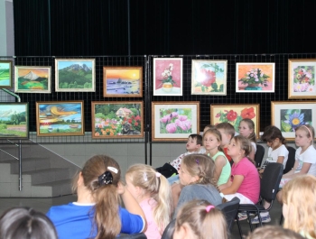 Obrazy ustami malowane - wystawa Mikołaja Kastelika - zdjęcie5