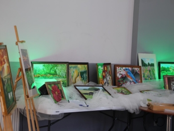 Obrazy ustami malowane - wystawa Mikołaja Kastelika - zdjęcie6