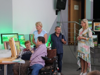 Obrazy ustami malowane - wystawa Mikołaja Kastelika - zdjęcie8