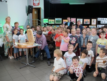 Obrazy ustami malowane - wystawa Mikołaja Kastelika - zdjęcie9