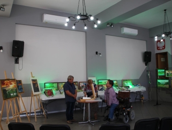 Obrazy ustami malowane - wystawa Mikołaja Kastelika - zdjęcie12