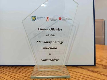 GMINA GILOWICE WDROŻYŁA STANDARDY OBSŁUGI INWESTORA W SAMORZĄDZIE