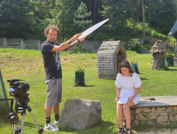 Kulturalnie w Gilowicach - prace nad filmem - zdjęcie2