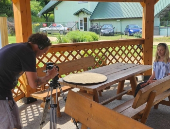 Kulturalnie w Gilowicach - prace nad filmem - zdjęcie17