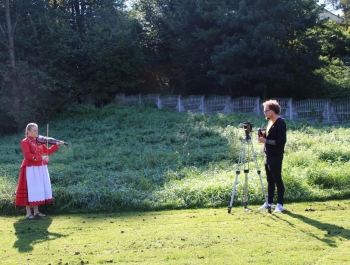 Kulturalnie w Gilowicach - prace nad filmem - zdjęcie23