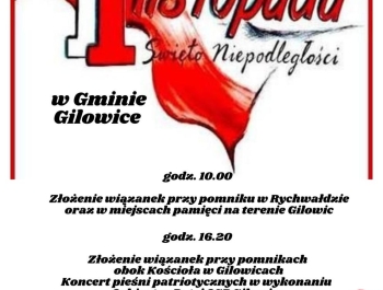 Święto Niepodległości w gminie Gilowice - zdjęcie1