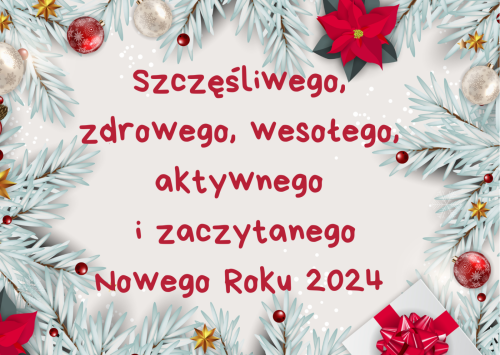 ŻYCZENIA NOWOROCZNE - BIBLIOTEKA