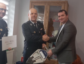 UROCZYSTE PRZEKAZANIE SPRZĘTU DLA OSP GILOWICE - zdjęcie2