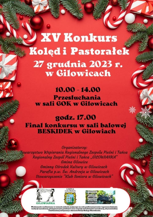 XV KONKURS KOLĘD I PASTORAŁEK