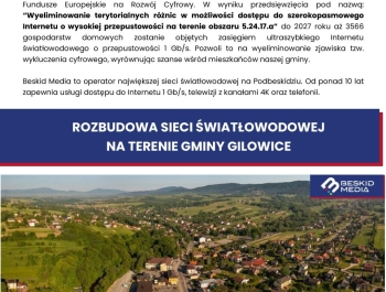 INFORMACJA O REALIZOWANYM PROJEKCIE BESKID MEDIA - zdjęcie1
