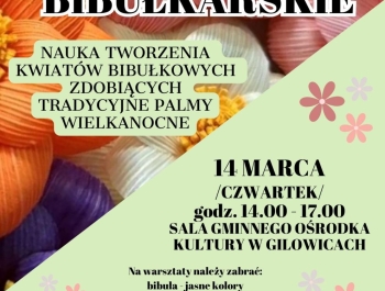 WARSZTATY BIBUŁKARSKIE - zdjęcie1