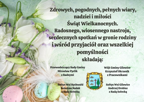 ŻYCZENIA Z OKAZJI ŚWIĄT WIELKANOCNYCH
