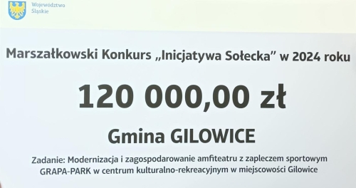 Wręczenie czeków z Konkursu Marszałkowskiego