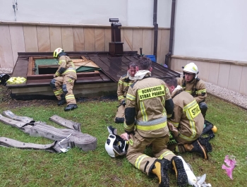 MIĘDZYGMINNE ĆWICZENIA OSP NA OBIEKCIE - zdjęcie2