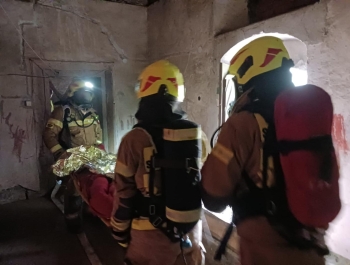 MIĘDZYGMINNE ĆWICZENIA OSP NA OBIEKCIE - zdjęcie1