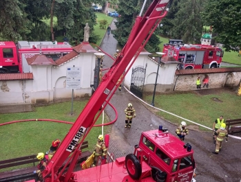 MIĘDZYGMINNE ĆWICZENIA OSP NA OBIEKCIE - zdjęcie7