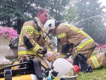 MIĘDZYGMINNE ĆWICZENIA OSP NA OBIEKCIE - zdjęcie8