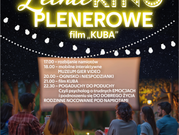Po raz pierwszy u nas! LETNIE KINO PLENEROWE - zdjęcie1