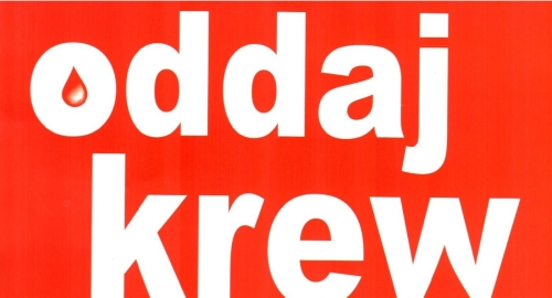 AKCJA ODDAJ KREW - Szczegóły na plakacie
