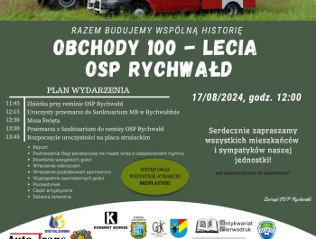 OBCHODY 100 LECIA OSP RYCHWAŁD - zdjęcie1