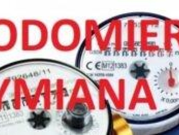 OGŁOSZENIE - WYMIANA WODOMIERZY - zdjęcie1