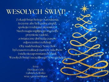 ŻYCZENIA BOŻONARODZENIOWE - GOK GILOWICE - zdjęcie1