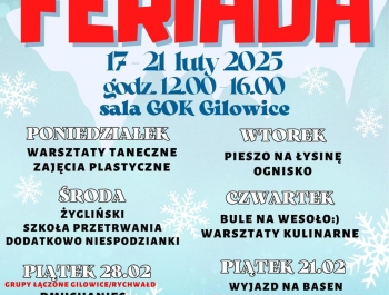 FERIADA - zapisy na zajęcie - zdjęcie1