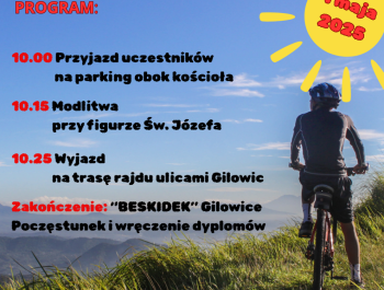 I RAJD ROWEROWY SZLAKIEM GILOWICKICH KAPLICZEK IM. HENRYKA PASKO - zdjęcie1