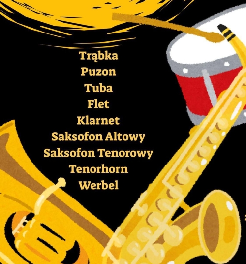 Zajęcia gry na instrumentach dętych i perkusyjnych