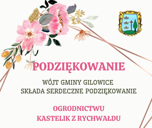 PODZIĘKOWANIE