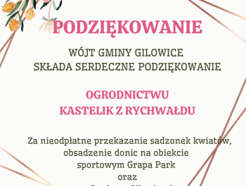 PODZIĘKOWANIE - zdjęcie1