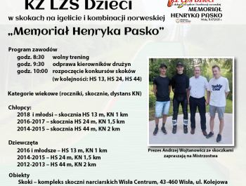 I MEMORIAŁ IM. HENRYKA PASKO W SKOKACH NARCIARSKICH W WIŚLE - zdjęcie1